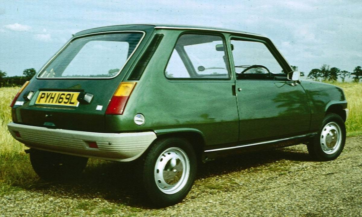 Renault 5TL, modèle 3 portes anglais (1972)